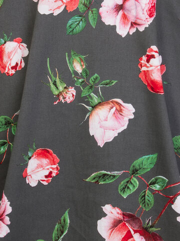 Tip na darček Retro pin up šaty Milovníčka kvetov